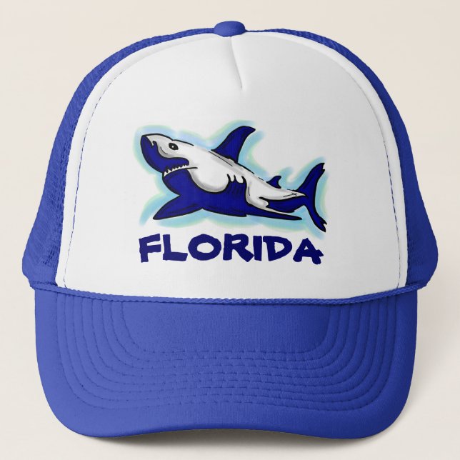 Florida blue shares souvenir hat truckerkeps (Framsida)