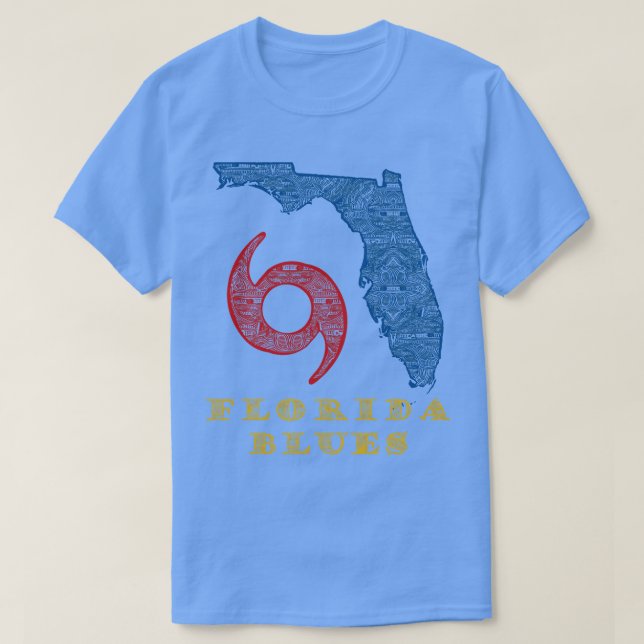 Florida Blues T Shirt (Design framsida)