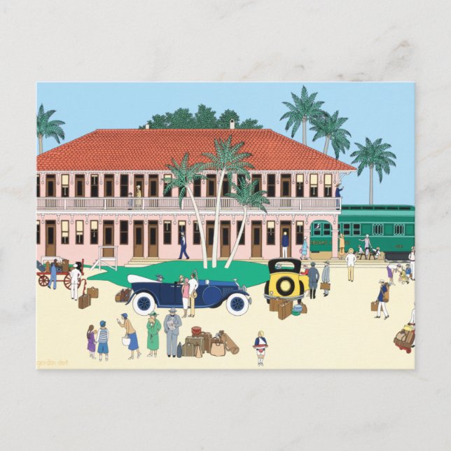 Florida - Boca Grande Postcard Vykort (Framsida)