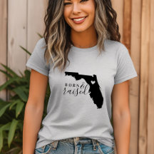 Florida Born och Razed State Tee