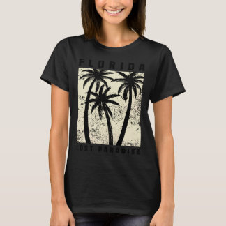 Florida Borttappad Paradise T Shirt
