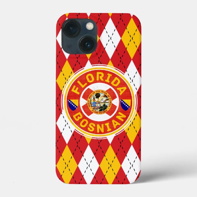 Florida Bosnian American iphone case (Baksida)