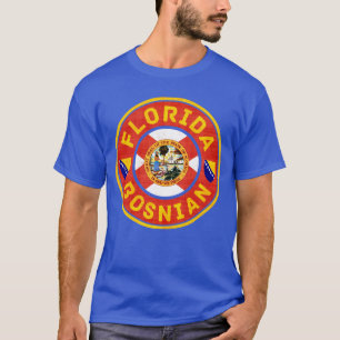 Florida Bosnian American Kortärmad Tee Shirt