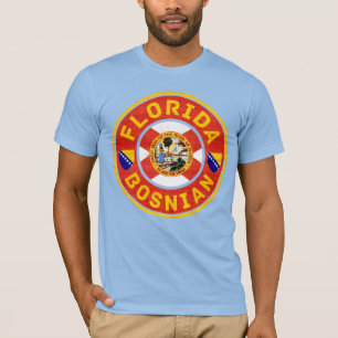 Florida Bosnian American Tee Shirt
