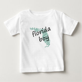 Florida Boy på Child's Florida Karta Teckning T-shirt