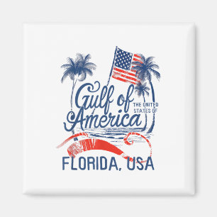 Florida Bukt Kusten Amerika Funny Donald Trump U Magnet
