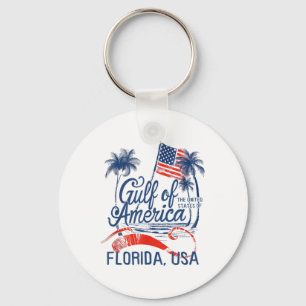 Florida Bukt Kusten Amerika Funny Donald Trump U Nyckelring