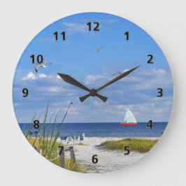 Florida Bukt Kusten Clock Stor Klocka