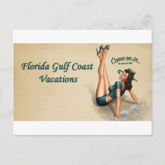 Florida Bukt Kusten Vykort