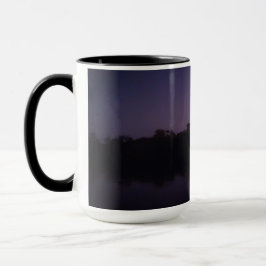 Florida Bukt Shore Beach Före soluppgång Photo Mugg