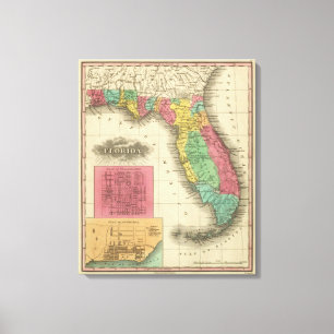 Florida Canvastryck