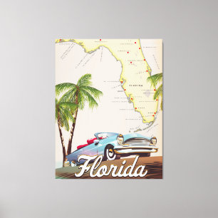 Florida Canvastryck