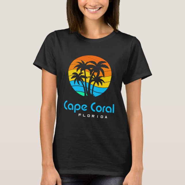 Florida Cape Coral T Shirt (Framsida)