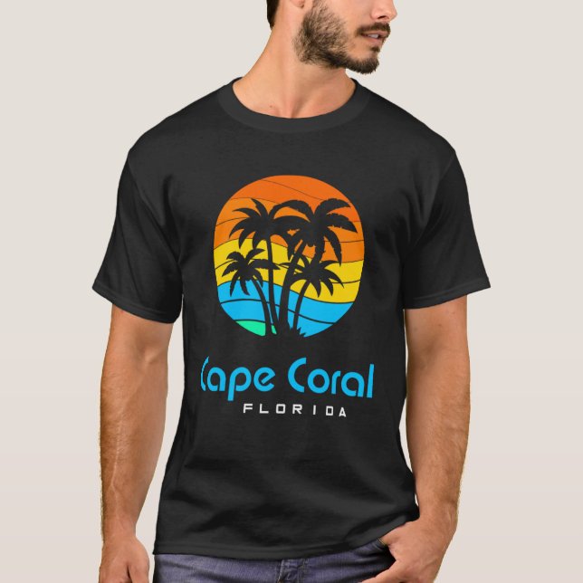 Florida Cape Coral T Shirt (Framsida)