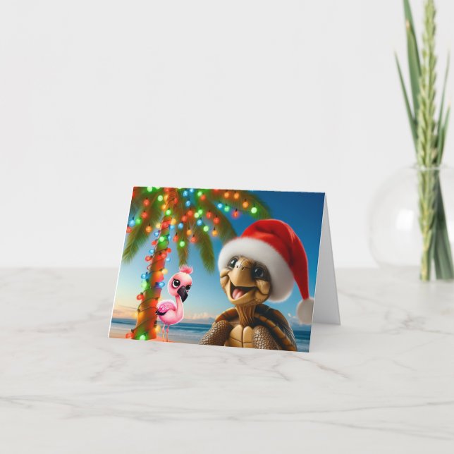 FLORIDA CHRISTMAS CARD TACK KORT (Framsida)