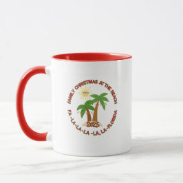 Florida Christmas Family Vacation Coffee Mug Mugg
