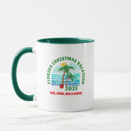 Florida Christmas Vacation Coffee Mug Mugg