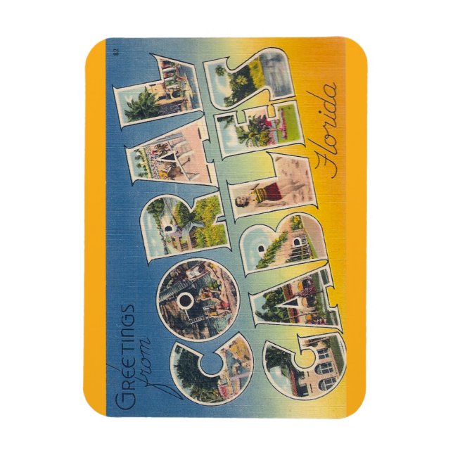 Florida, Coral Gables Magnet (Vertikal)