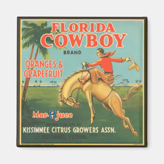 Florida Cowboy Magnet (Framsidan)