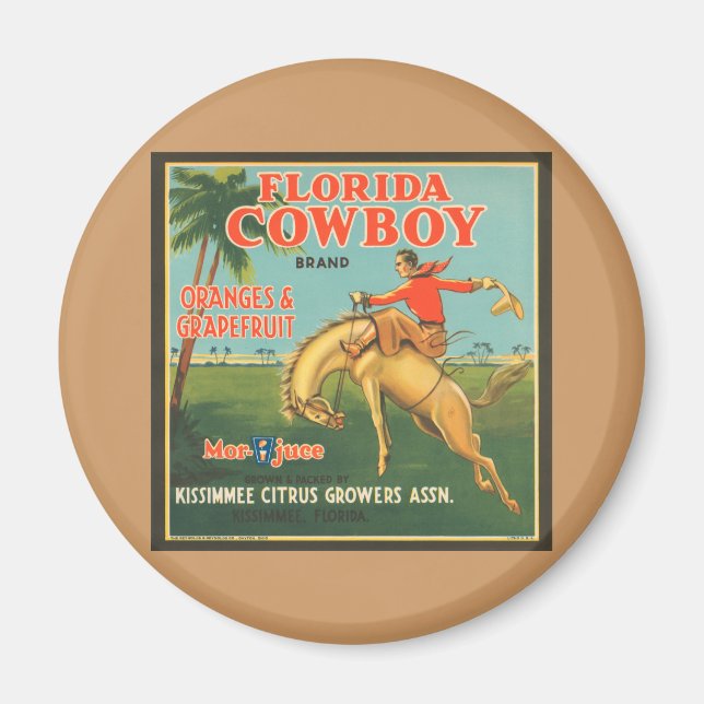Florida Cowboy Magnet (Framsidan)