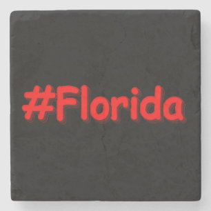 "#Florida " Cute Design. Köp nu Stenunderlägg