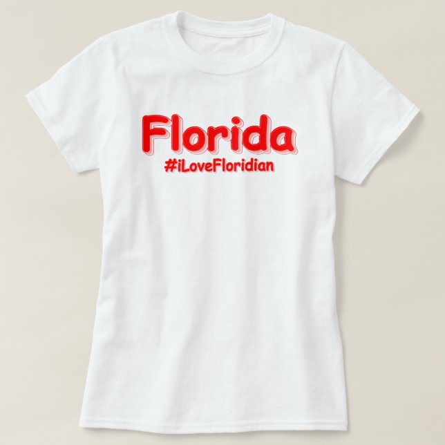 "Florida " Cute Design. Köp nu T Shirt (Design framsida)