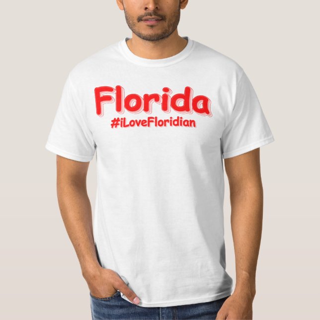 "Florida " Cute Design. Köp nu T Shirt (Framsida)