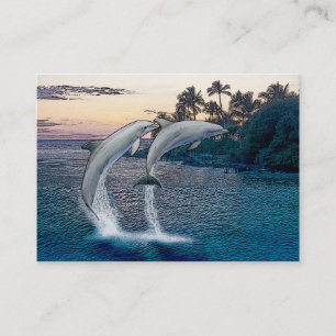 Florida delfinvisitkort visitkort