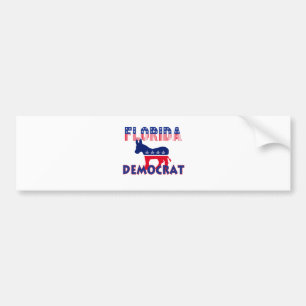 Florida demokrat bildekal