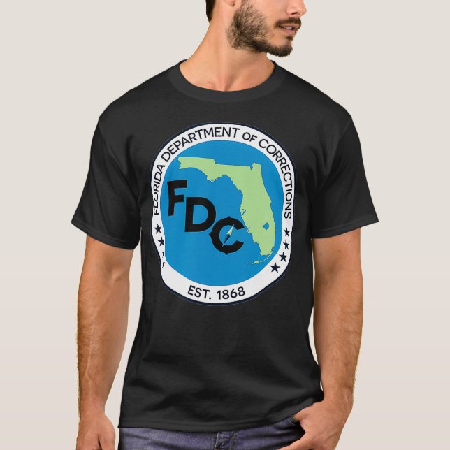 Florida Department of Corrections  T Shirt (Framsida)