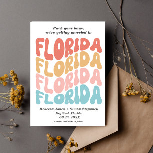 Florida Destination Wedding Spara datumet Meddelande