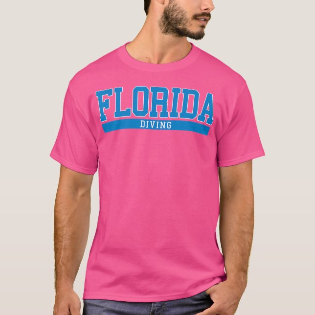 Florida Diving T Shirt (Framsida)