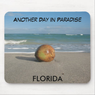 FLORIDA en annan dag i paradiset Mousepad Musmatta