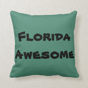 Florida enorm citationsteckendekorativ kudde