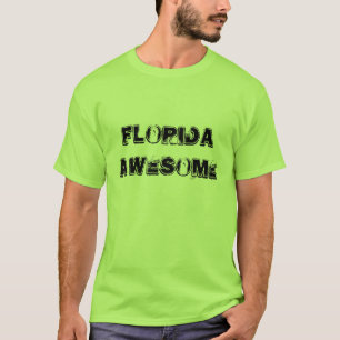 Florida enorma citationsteckenmanar T-tröja Tee