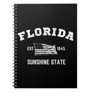 Florida Est, 1845 Sunshine State Anteckningsbok