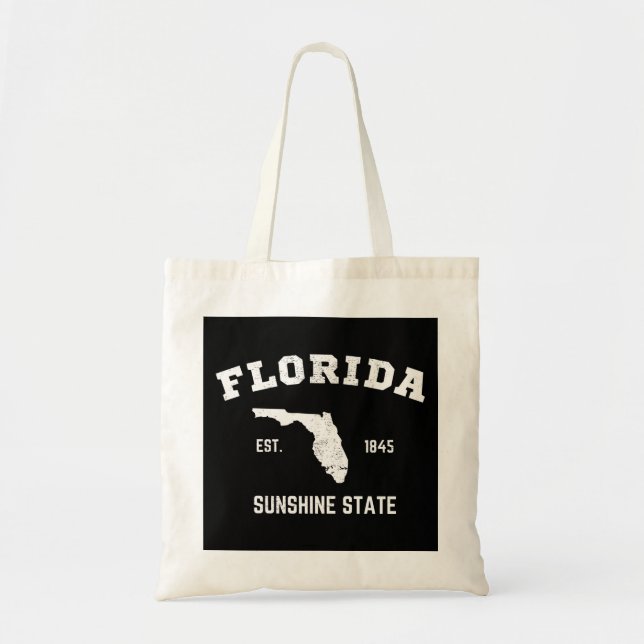Florida Est 1845 Sunshine State Tygkasse (Framsidan)