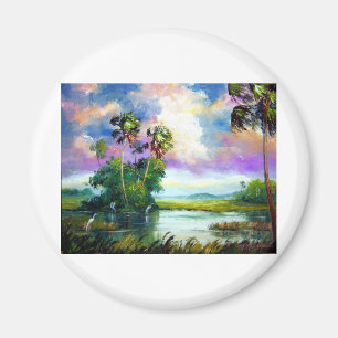 Florida Evergladesvind Magnet