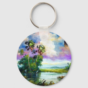 Florida Evergladesvind Nyckelring