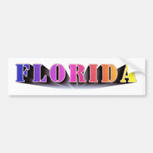 Florida färger bildekal