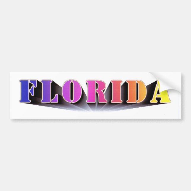 Florida färger bildekal (Framsidan)