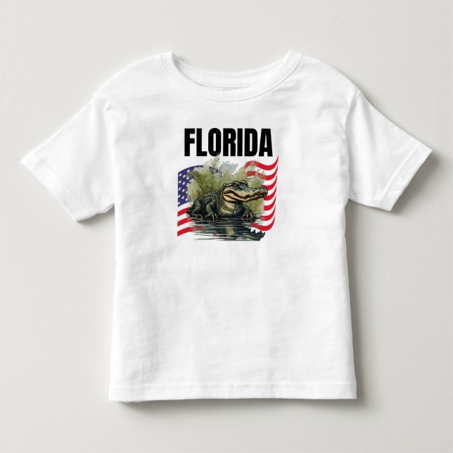 Florida Fint Linne T Shirt (Framsida)