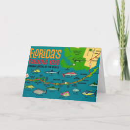 Florida-fiskkort Kort