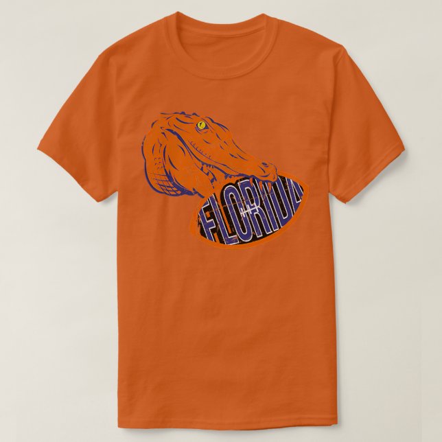 Florida Fl Fläkt Gator State TShirt 1 T Shirt (Design framsida)