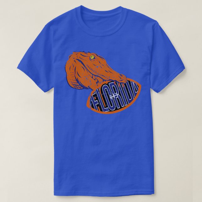 Florida Fl Fläkt Gator State TShirt 3 T Shirt (Design framsida)