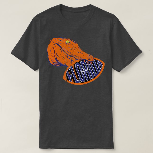 Florida Fl Fläkt Gator State TShirt 6 T Shirt (Design framsida)