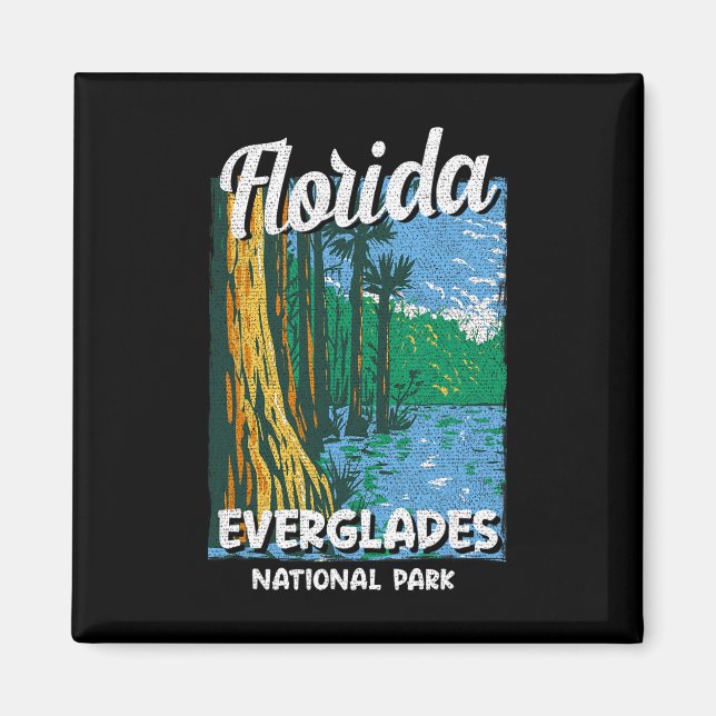 Florida Fl Miami Summer Vibes Beach Sunshine State Magnet (Framsidan)