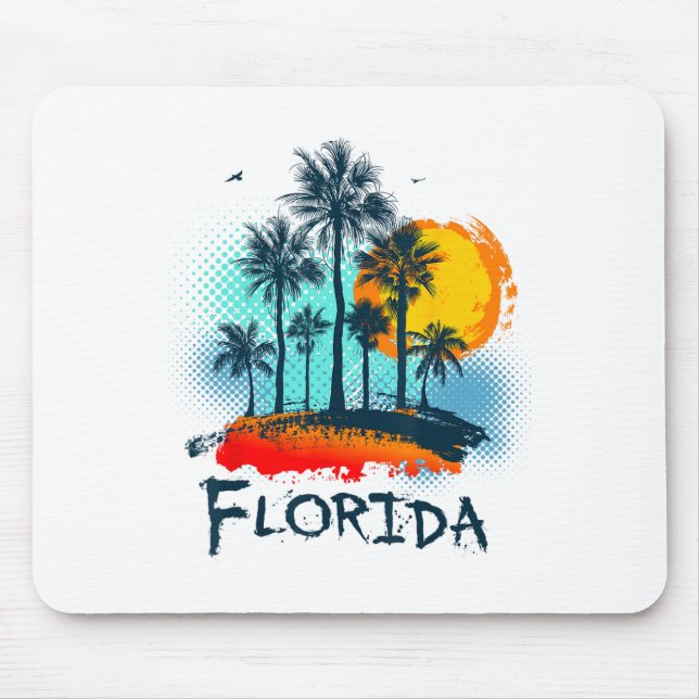 Florida Fl sommar Miami Vibes Strand Solskensstate Musmatta (Framsidan)