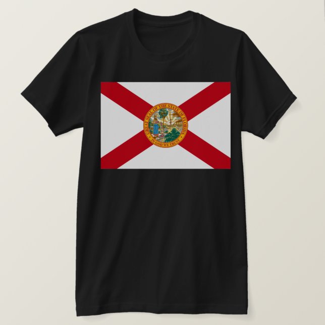Florida Flag: Floridianernas solskensstat T Shirt (Design framsida)