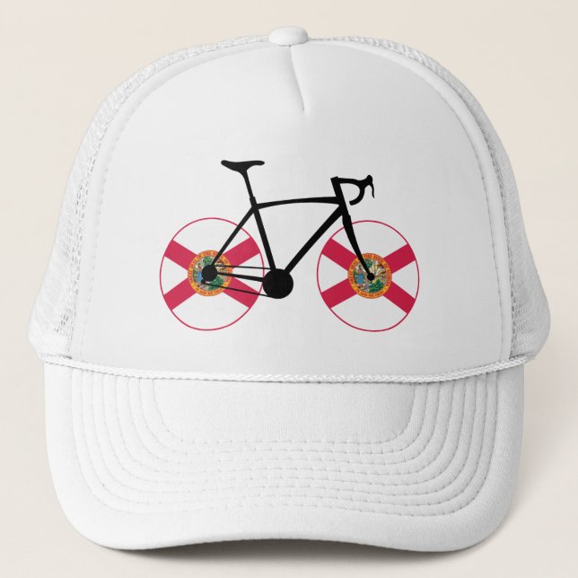 Florida Flagga Cycling Keps (Framsida)